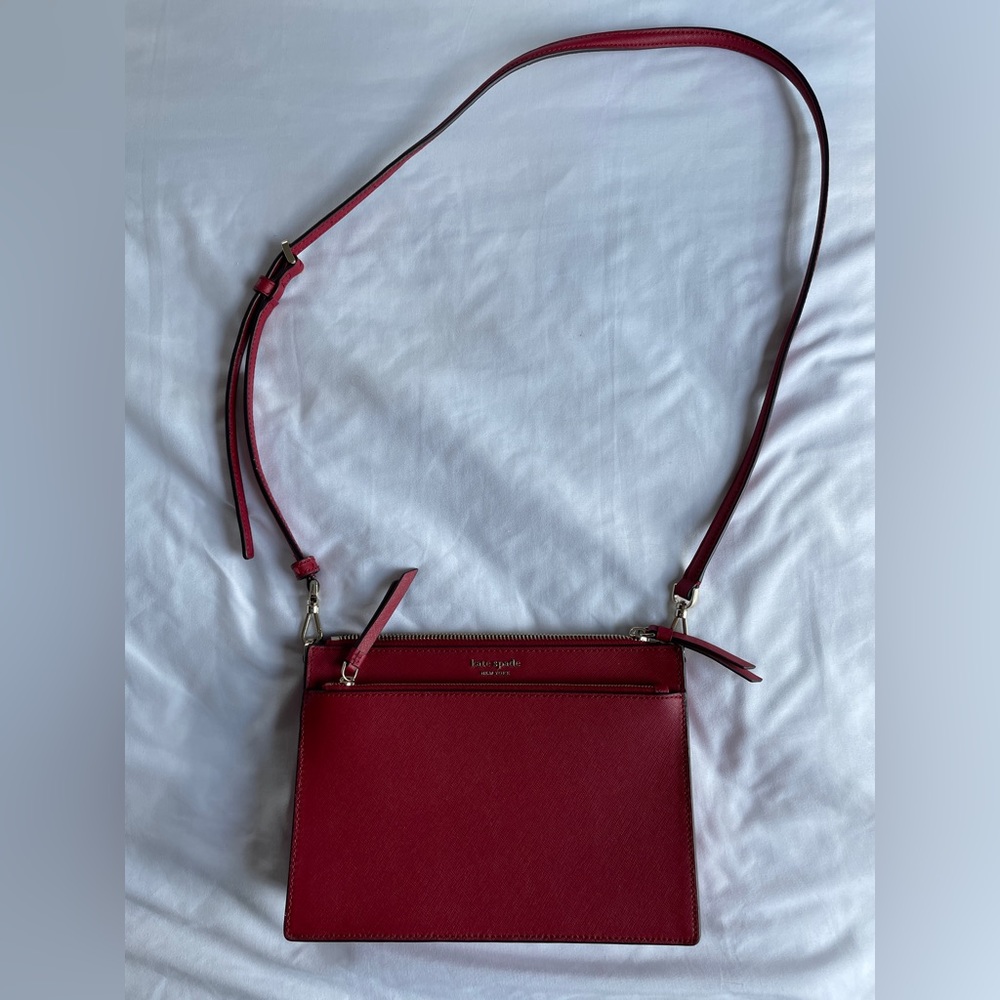 Kate Spade red crossbody